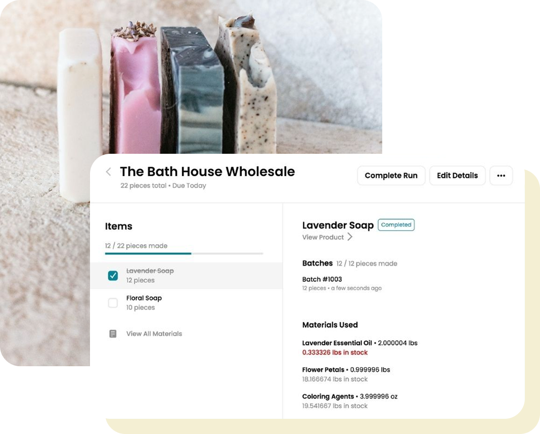 Production Planning for Soap Business